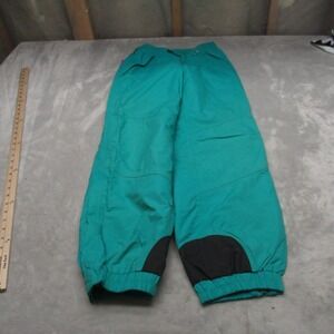 Columbia Snow Pant Women Small Blue Bugaboo Ski Snow Waterproof Winter 26x30 VTG
